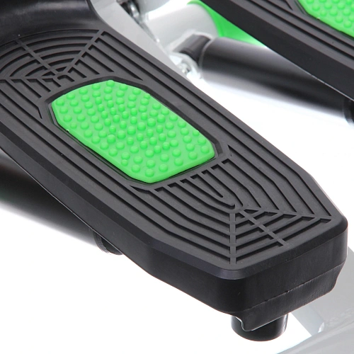 Мини-степпер поворотный с эспандерами MSR-1100, зеленый_11