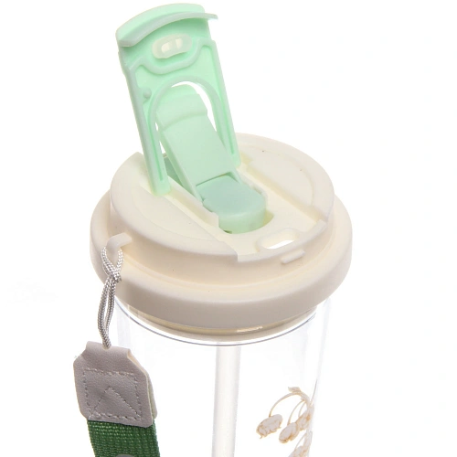 Бутылка питьевая пластиковая 500мл Ландыши, микс цветов_9