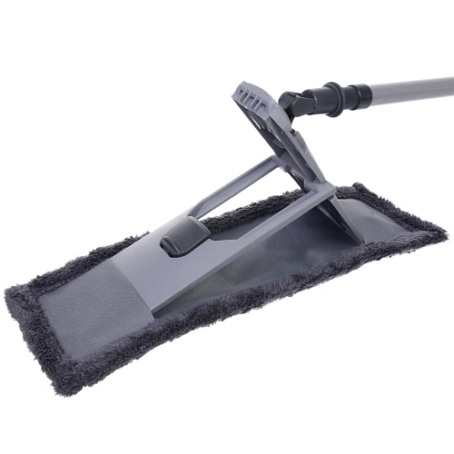 Швабра Селфи с насадкой из микрофибры, насадка 90гр , Gray _9