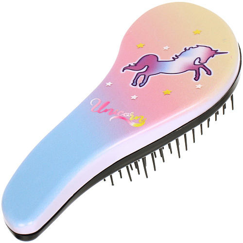 Расческа массажная компактная ТВОИ МЕЧТЫ, микс 4 дизайна, 187,5см (PVC коробка)_9