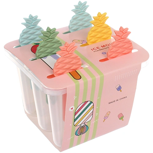 Форма для приготовления мороженого Ананас 6шт_3