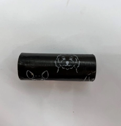 Пакеты для уборки за собакой в наборе 5шт, рис. собачки, цвет черный Ultramarine (1*15шт)