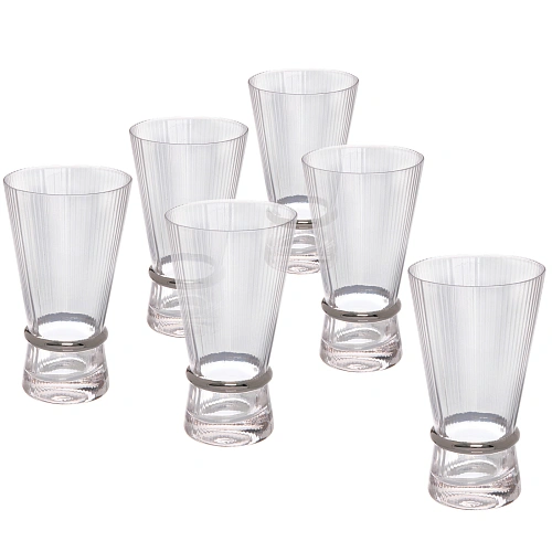 Стакан высокий 400мл "VIVALDI" в наборе 6шт