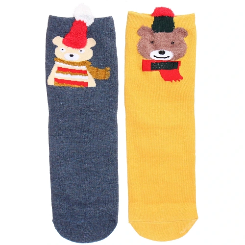 Носки женские в подарочной коробке 4шт ZIMА, 4 дизайна, р36-39_7