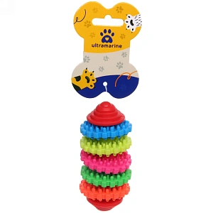 Игрушка для собаки "Bubble gum-Вертушка" 10см Ultramarine✦