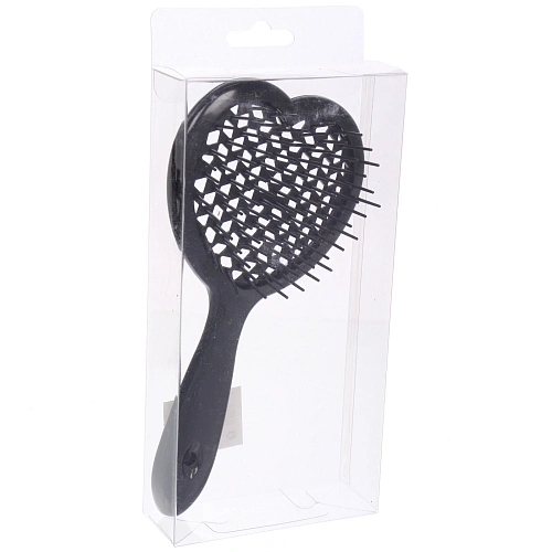 Расческа массажная Сosmo style, цвет чернильная ночь, 20510см (коробка PVS)_10