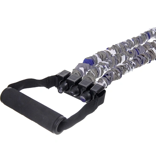 Эспандер универсальный с регулируемой нагрузкой Sportage, 15-45 кг, серый_4