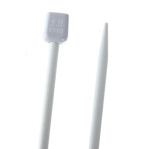 Спицы вязальные прямые тефлон 5,0мм 35см_15