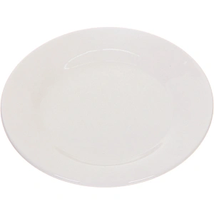 Тарелка керамическая "Белая классика" 17,5см 