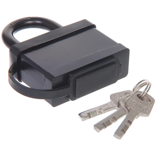 Замок навесной 60мм черный, блистер_4