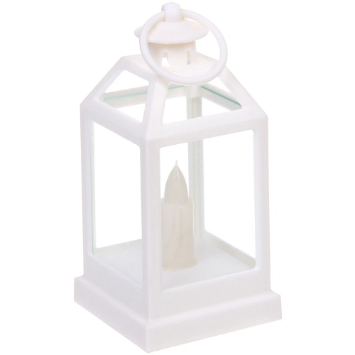 Сувенир с подсветкой Свеча 612,5 см, Белый (работает от батареек LR443)_3