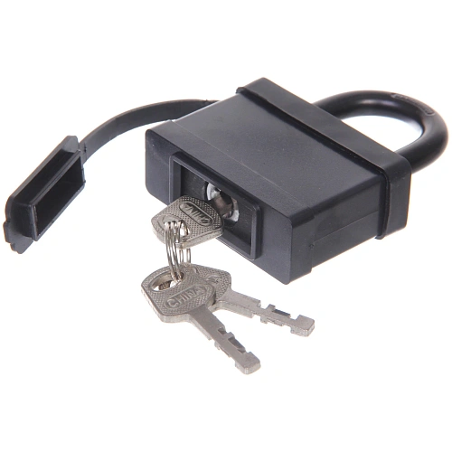 Замок навесной 60мм черный, блистер_5