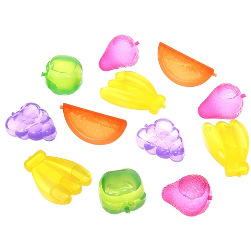 Формочки для охлаждения коктейля "Фруктовый микс" в наборе 12шт