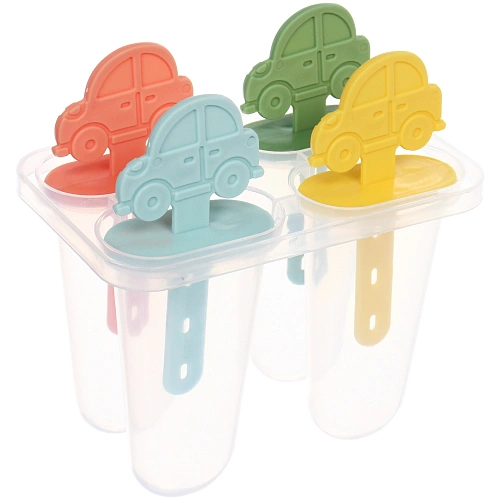 Форма для приготовления мороженого "Машинка" 4шт