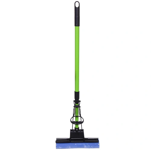 Швабра Селфи с губкой ПВА металлическая ручка 110 см(отжим один ролик) 8019_10