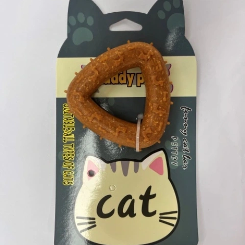 Игрушка - грызак "Счастливый БРО", косточка, 6,8*1см / 42гр