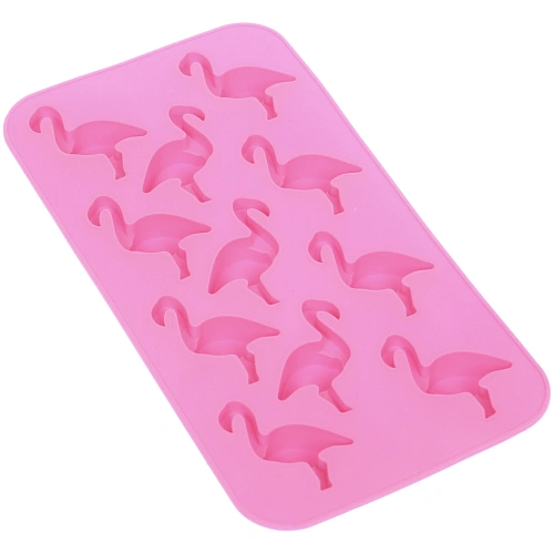Форма для льда силиконовая Фламинго 19,510см, цвета микс_3