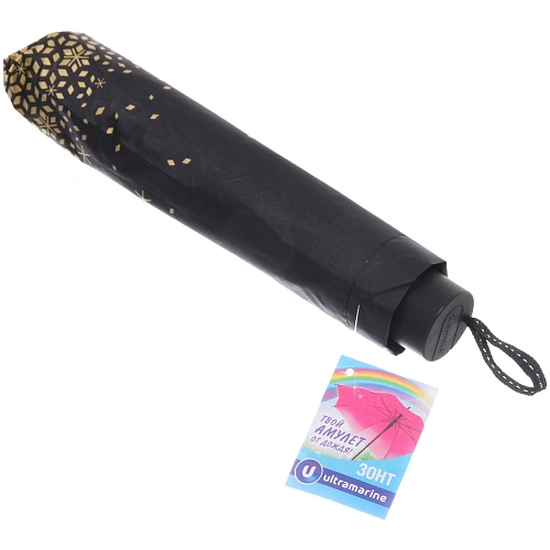 Зонт женский механический Ultramarine - Тайра, микс 6 цветов, 8 спиц, d-115см, длина в слож виде 28см_26