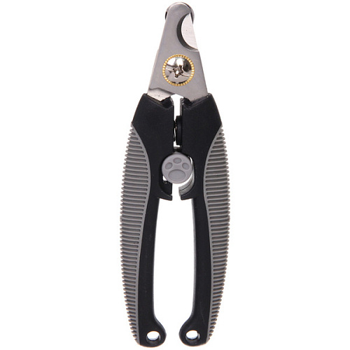 Когтерез для животных ПРЕМИУМ - МОЙ БРО, прорезиненная ручка, цвет серыйчерный, 516см _5