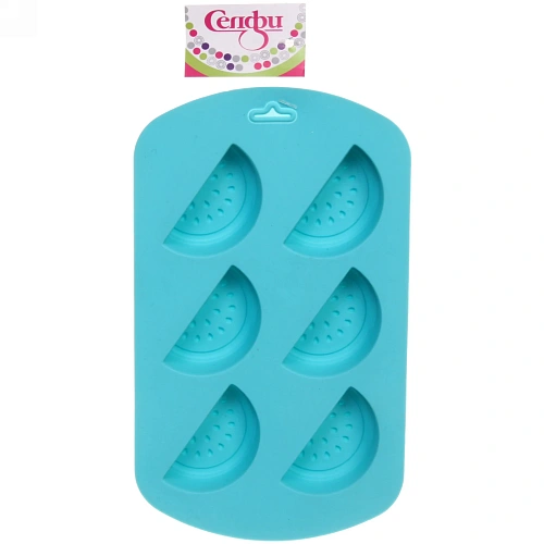 Форма для льда силиконовая Арбузики 1911см_9