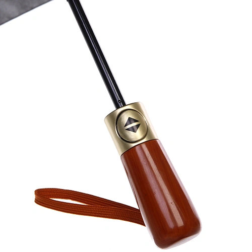 Зонт мужской автомат Ultramarine - Кэжуал, цвет черный, d98, длина в слож виде 28_5