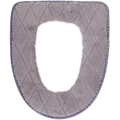 Чехол для сиденья унитаза "Homely" серый