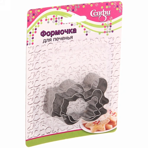 Форма для печенья 3шт Барсучок _3