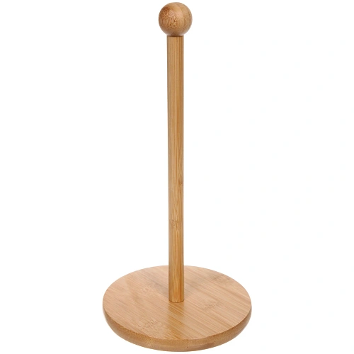 Держатель для бумажных полотенец из бамбука "SHEF" 30см, круглый