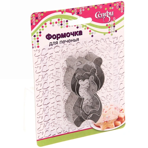 Форма для печенья 3шт Панда _3