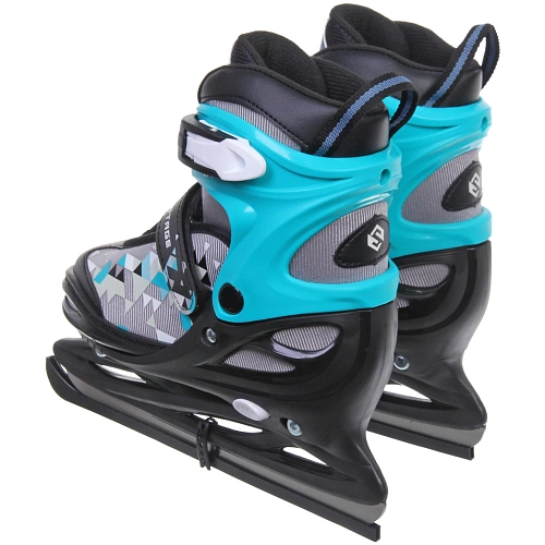 Коньки раздвижные,ледовые, Sportage Mosaic 2 (размер 34-37)_3