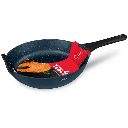 Сковорода 28*7,1см "Tesoro" Florence Induction total blue TF1628tbi