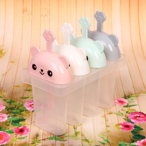 Форма для приготовления мороженого Мишка 4шт_3