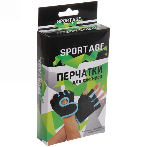 Перчатки для фитнеса, р-р L, черный_6