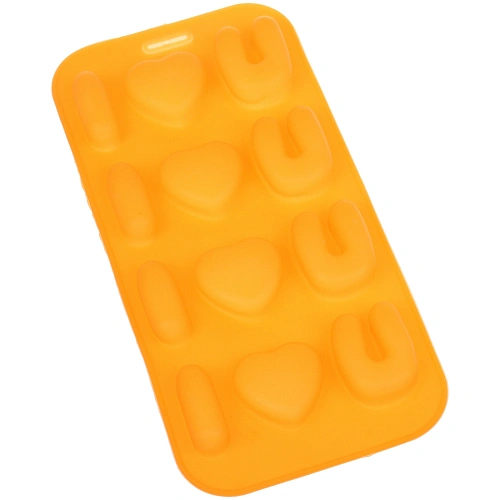 Форма для льда силиконовая Любовь 2010см, цвета микс_4