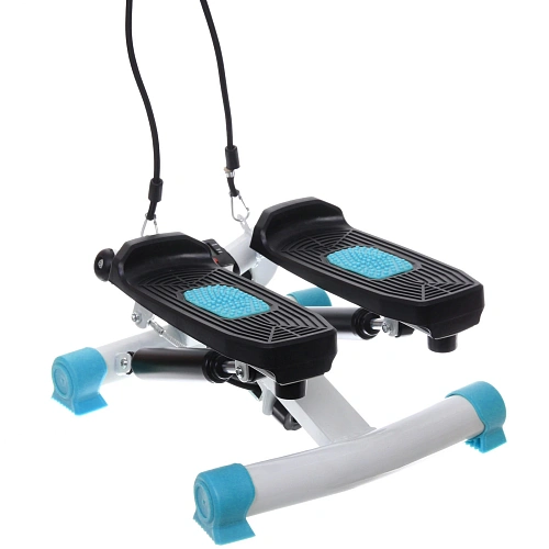 Мини-степпер поворотный с эспандерами MSR-1100, синий_8