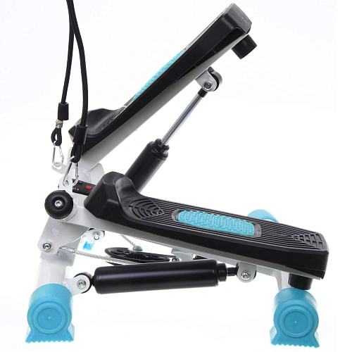 Мини-степпер поворотный с эспандерами MSR-1100, синий_10