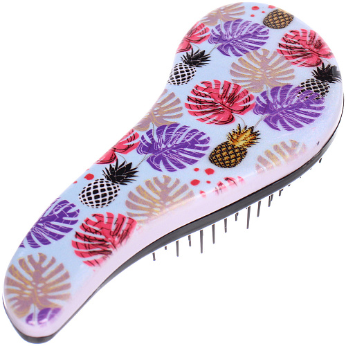 Расческа массажная компактная ЭФФЛОДИ, микс 4 дизайна, 187,5см (PVC коробка)_9