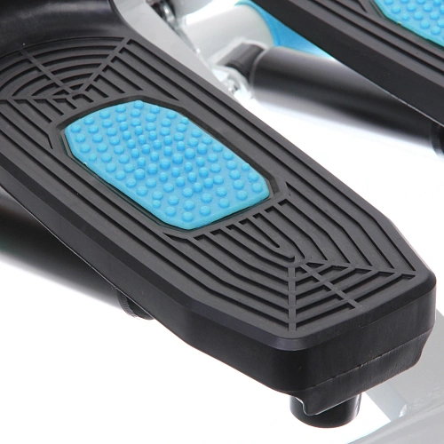 Мини-степпер поворотный с эспандерами MSR-1100, синий_11