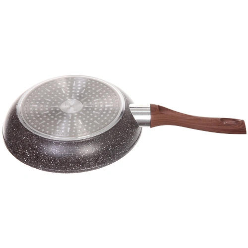 Сковорода BAROLY GRAY 24см индукционная с антипригарным покрытием, бакелитовая ручка_4