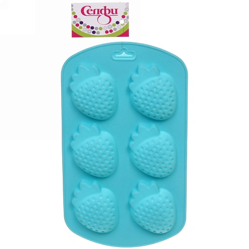 Форма для льда силиконовая Клубнички 1911см_6