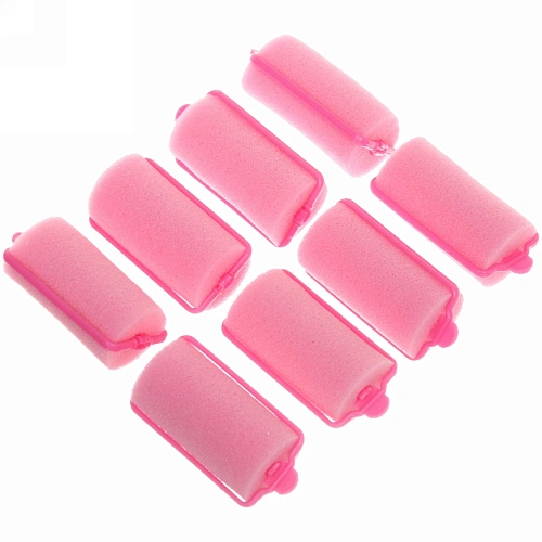 Бигуди поролоновые с зажимом 8шт, цвет микс, d=30мм_19