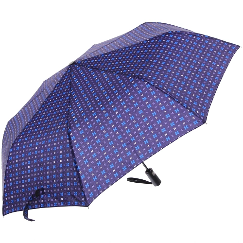 Зонт мужской полуавтомат Ultramarine - Таро, микс 4 цвета, 8 спиц, d-96см, длина в слож виде 28см_18