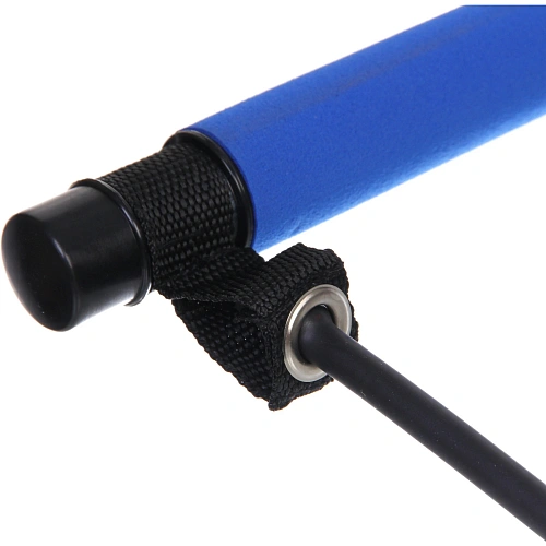 Гимнастическая палка с эспандерами Пилатес, синий_14