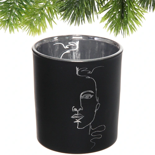 Подсвечник Нежный силуэт 77,8 см, Черный_3