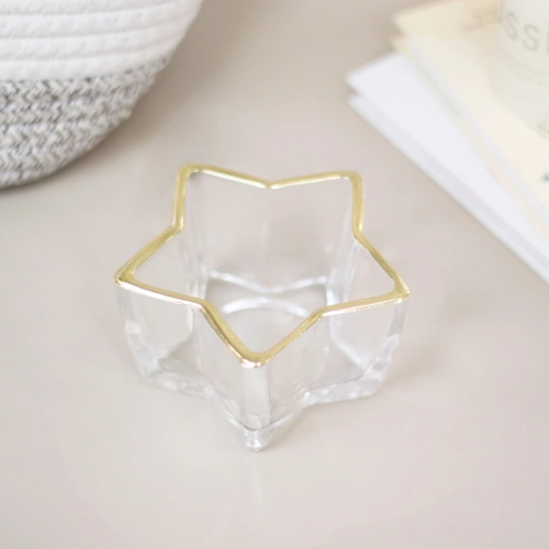 Подсвечник "Звездная ночь" 10*5,5 см, Белый