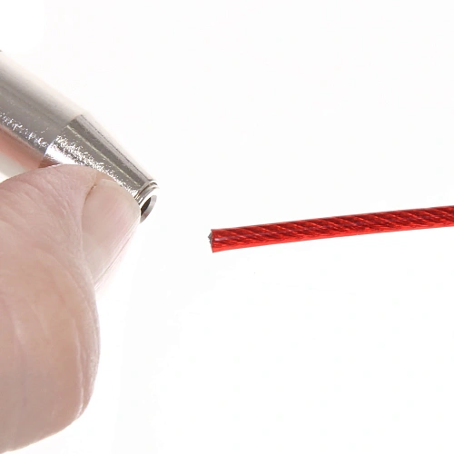 Скакалка Sportage Athlete, 2,7 м, красный_3