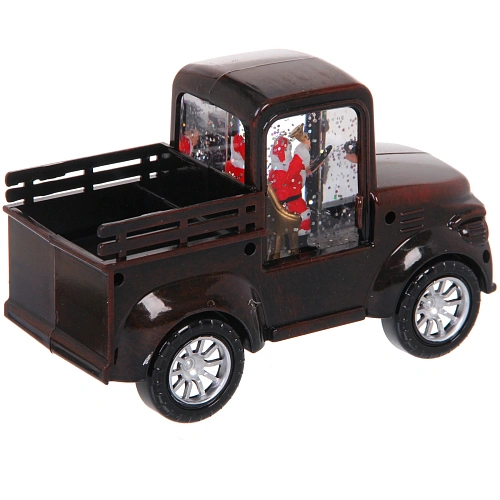 Сувенир с подсветкой Сказочная машина 15,579,5 см, Красный (работает от батареек LR443)_14