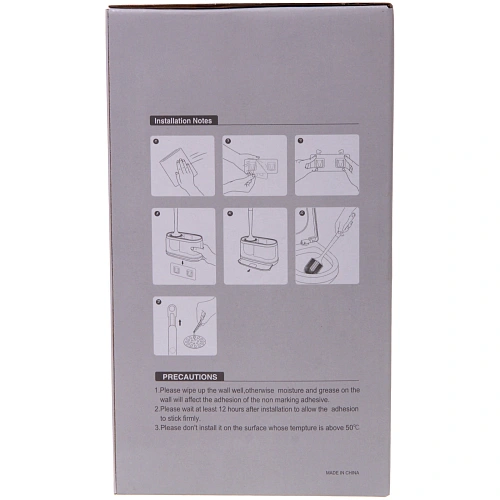 Ерш с креплением на стену Стиль 43см, силиконовая щетка 8625_6