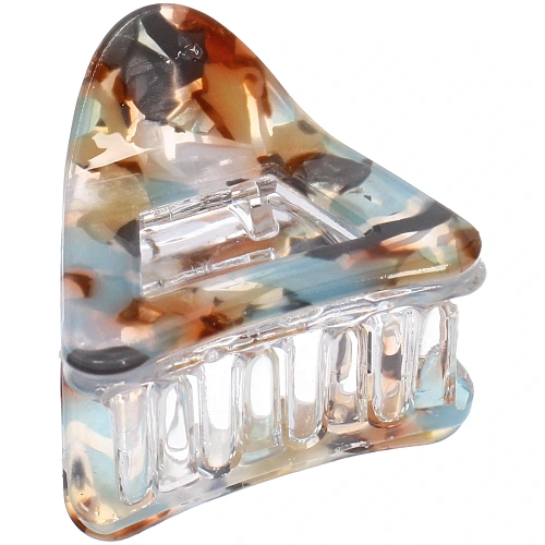 Заколка - краб для волос AKS-EMPIRE, конус, цвет микс 6 цветов,3,53,5см_7