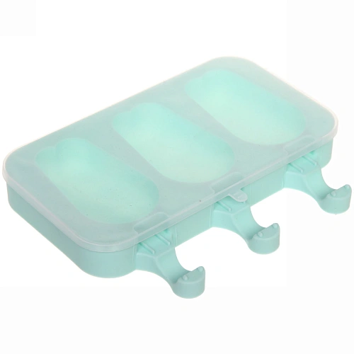 Форма для приготовления мороженого Зайки силиконовая 19,515см_9